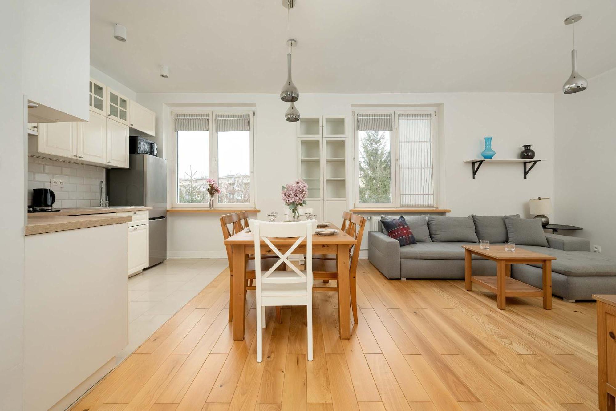 Pawlowa Stylish Apartment With Balcony & Home Office Wroclaw By Noclegi Renters Экстерьер фото